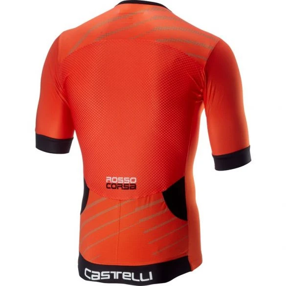 Castelli Free Speed Race Jersey Tri Top Oranje Heren 4 Castelli Free Speed Race Jersey Tri Top Oranje Heren - Afbeelding 2