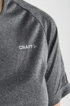 Craft Prime Korte Mouw Hardloopshirt Grijs Dames -Craft Winkel 1903176 1975 craft prime tee c1