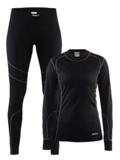 Craft Active Onderkleding Voordeel Set Zwart/granite Dames
