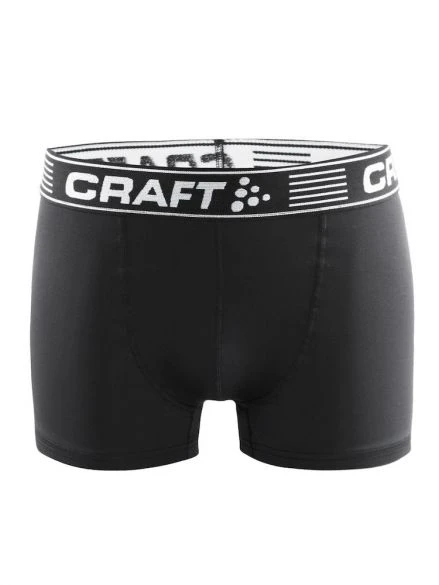Craft Greatness Boxer 3-inch Zwart/wit Heren 3 Craft Greatness Boxer 3-inch Zwart/wit Heren