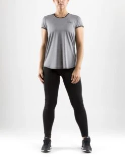 Craft Eaze Korte Mouw Hardloopshirt Grijs Dames -Craft Winkel 1905877 975999 eaze ss tee c6