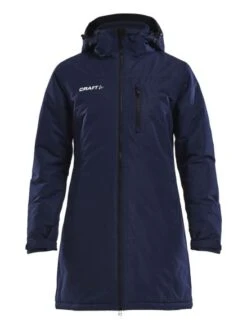 Craft Parkas Trainings Jas Blauw Dames