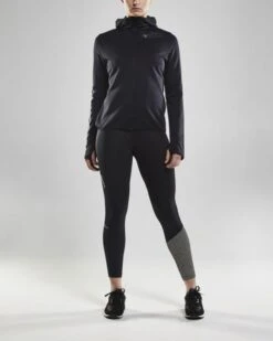 Craft Eaze Jersey Hardloopjack Zwart Dames -Craft Winkel 1906033 999000 eaze jersey hood jacket c6
