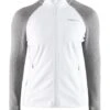 Craft Urban Run Fuseknit Hardloopjack Wit/grijs Dames -Craft Winkel 1906434 900950 urban run fuseknit jacket f preview