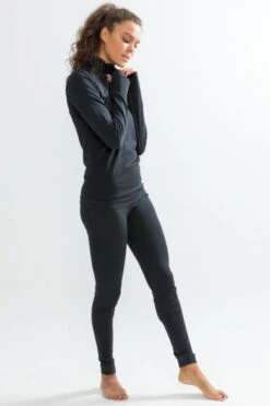 Craft Active Fuseknit Comfort Lange Onderbroek Zwart Dames -Craft Winkel 1906595 999000 fuseknit comfort pants c6 preview