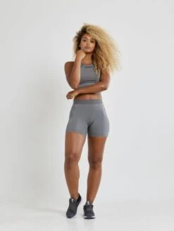 Craft Vent Short Tight Hardloopbroek Grijs Dames -Craft Winkel 1908708 915000 vent short tights c6 preview