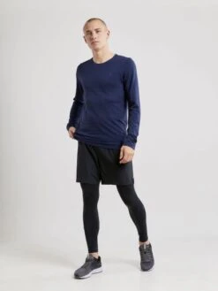 Craft Fuseknit Light Lange Mouw Ondershirt Donkerblauw Heren -Craft Winkel 1908844 396000 fuseknit light rn ls c6 preview