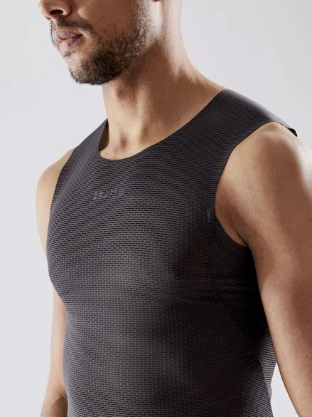 Craft Pro Dry Nanoweight Mouwloos Ondershirt Zwart Heren 6 Craft Pro Dry Nanoweight Mouwloos Ondershirt Zwart Heren - Afbeelding 4