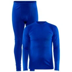 Craft Core Warm Thermo Onderkleding Set Blauw Heren
