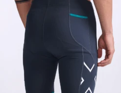 2XU Core 9 Inch Tri Shorts Blauw/groen Heren -Craft Winkel 2xu core tri short 9 inch mt6439b idk wht 025