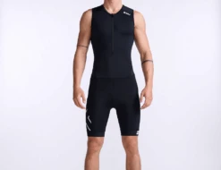 2XU Core Trisuit Mouwloos Zwart Heren