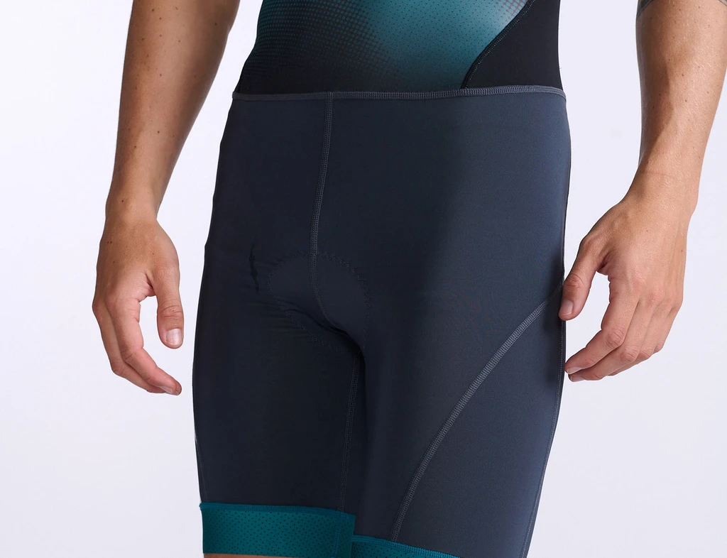 2XU Core Trisuit Mouwloos Blauw/groen Heren 6 2XU Core Trisuit Mouwloos Blauw/groen Heren - Afbeelding 4