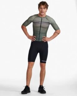 2XU Aero Tri Top Korte Mouw Groen Heren 11 2XU Aero Tri Top Korte Mouw Groen Heren -Craft Winkel 2xu heren tri top mt6662a alp per 03