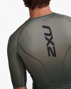 2XU Aero Tri Top Korte Mouw Groen Heren 15 2XU Aero Tri Top Korte Mouw Groen Heren -Craft Winkel 2xu heren tri top mt6662a alp per 06