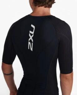 2XU Aero Tri Top Korte Mouw Zwart Heren 13 2XU Aero Tri Top Korte Mouw Zwart Heren -Craft Winkel 2xu heren tri top mt6662a blk wht 06