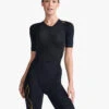 2XU Light Speed Trisuit Korte Mouw Zwart Dames -Craft Winkel 2xu light speed sleeved trisuit korte mouw wt7018d blk gld 002
