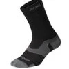 2XU Vectr Merino LC Crew Compressie Hoge Sokken Zwart/grijs
