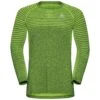 Odlo Essential Seamless Hardloopshirt Lange Mouw Geel Heren