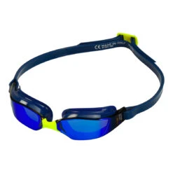 Aqua Sphere Xceed Titanium Spiegellens Zwembril Blauw -Craft Winkel aqua sphere zwembril xceed ep3200404lmb navy navy lmb 02