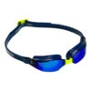 Aqua Sphere Xceed Titanium Spiegellens Zwembril Blauw -Craft Winkel aqua sphere zwembril xceed ep3200404lmb navy navy lmb 03