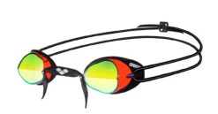 Arena Swedix Mirror Zwembril Rood/geel/zwart