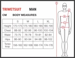 Arena Triathlon Carbon Mouwloos Wetsuit Heren -Craft Winkel arena wetsuit size chart m