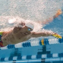 Finis Bolster Handpeddels Geel/zwart -Craft Winkel bolster paddle 3