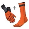 BTTLNS Neopreen Zwemsokken En Zwemhandschoenen Voordeelset Oranje -Craft Winkel bttlns neoprene accessories combi set 2 orange low