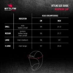 BTTLNS Neopreen Swim Cap Khione 1.0 Roze 12 BTTLNS Neopreen Swim Cap Khione 1.0 Roze -Craft Winkel bttlns size guide neoprene cap 8