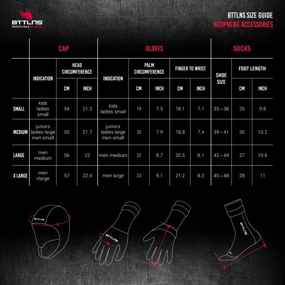 BTTLNS Neopreen Thermal Accessoires Bundel Goud 6 BTTLNS Neopreen Thermal Accessoires Bundel Goud - Afbeelding 4