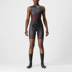 Castelli Free Sanremo 2 Trisuit Mouwloos Zwart Dames