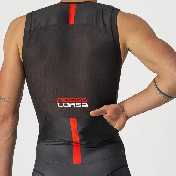 Castelli Free Tri 2 Mouwloos Top Zwart Heren 5 Castelli Free Tri 2 Mouwloos Top Zwart Heren - Afbeelding 3