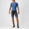Castelli Free Sanremo 2 Trisuit Korte Mouwen Blauw Heren