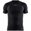 Craft Active Extreme X RN Ondershirt Korte Mouw Zwart Heren