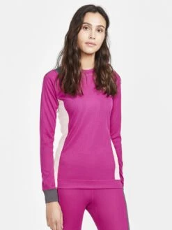 Craft Core Dry Thermo Onderkleding Set Roze Dames -Craft Winkel craft baselayer dames core dry baselayer set 1909706 486985 05