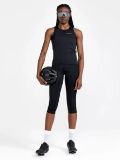 Craft Core Endurance Singlet Shirt Mouwloos Zwart Dames -Craft Winkel craft baselayer dames core endur singlet w 1910563 999000 04