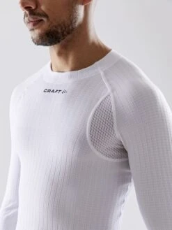 Craft Active Extreme X RN Ondershirt Lange Mouw Wit Heren -Craft Winkel craft baselayer heren active extreme x cn ls 1909679 900000 06