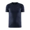 Craft Core Dry Active Comfort Ondershirt Korte Mouw Donkerblauw Heren -Craft Winkel craft baselayer heren core dry active comfort ss m 1911678 396000 01
