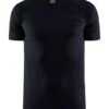 Craft Core Dry Active Comfort Korte Mouw Ondershirt Zwart Heren -Craft Winkel craft core heren 20211911678 999000