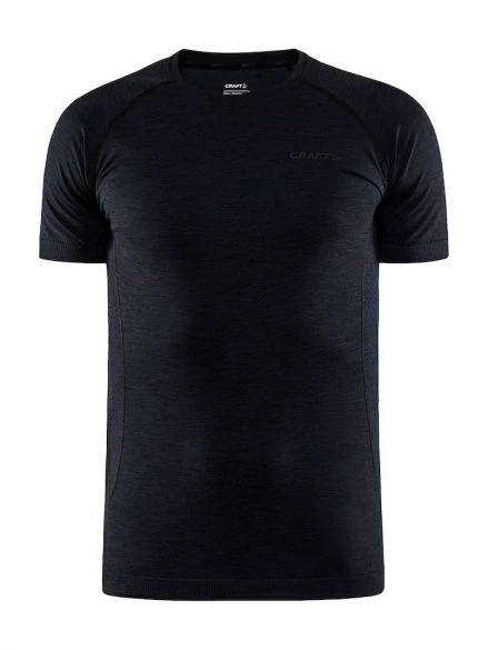 Craft Core Dry Active Comfort Korte Mouw Ondershirt Zwart Heren 3 Craft Core Dry Active Comfort Korte Mouw Ondershirt Zwart Heren