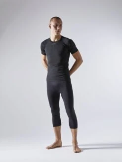 Craft Active Intensity Broek Driekwart Zwart Heren -Craft Winkel craft heren baselayer active intensity knicker 1907935 999995 04