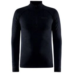Craft Core Dry Active Comfort Trui Half Zip Zwart Heren