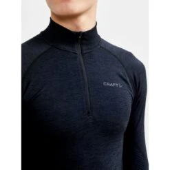 Craft Core Dry Active Comfort Trui Half Zip Zwart Heren -Craft Winkel craft onderkleding heren half zip core dry active comfort hz zwart 1911166 b999000 4