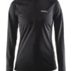 Craft Prime Lange Mouw Hardloopshirt Zwart/grijs Dames