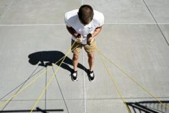 Finis Slide Dryland Trainer 7 Mm Weerstandsband Geel -Craft Winkel finis slide dryland cord 7 mm 4