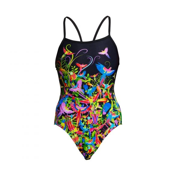 Funkita Macaw Magic Single Strap Badpak Dame 3 Funkita Macaw Magic Single Strap Badpak Dame