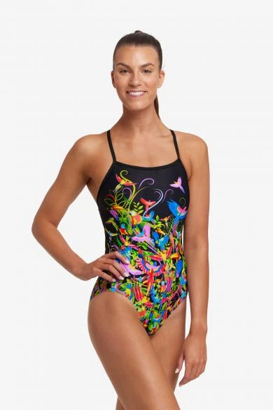 Funkita Macaw Magic Single Strap Badpak Dame 4 Funkita Macaw Magic Single Strap Badpak Dame - Afbeelding 2