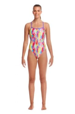 Funkita Splat Stat Strapped In Badpak Dames -Craft Winkel funkita ladies fs38l splat stat web 002