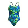 Funkita Blue Bottle Diamond Back Badpak Dames -Craft Winkel funkita zwemkleding dames diamond back badpak fs11l blue bottle