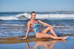 Funkita Cut Lines Tie Me Tight Badpak Dames -Craft Winkel funkita zwemkleding dames tie me tight cut lines fks001l70934 004